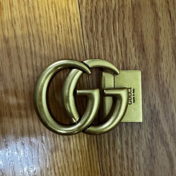 Gucci Belt Mens. Gold and Silver Buckles. - Picture 4 of 4